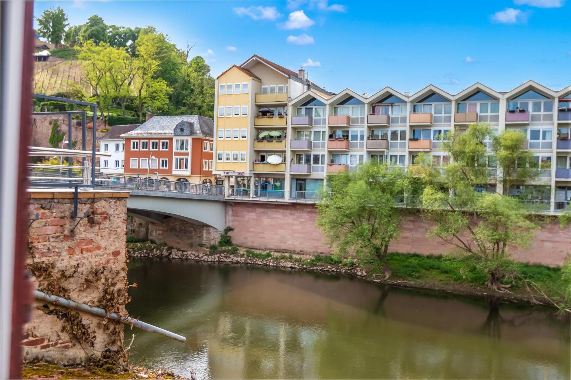 Altstadt Apartment Am Wasser Mit Parkplatz Und Riesigem Garten Bad Kreuznach Exterior photo